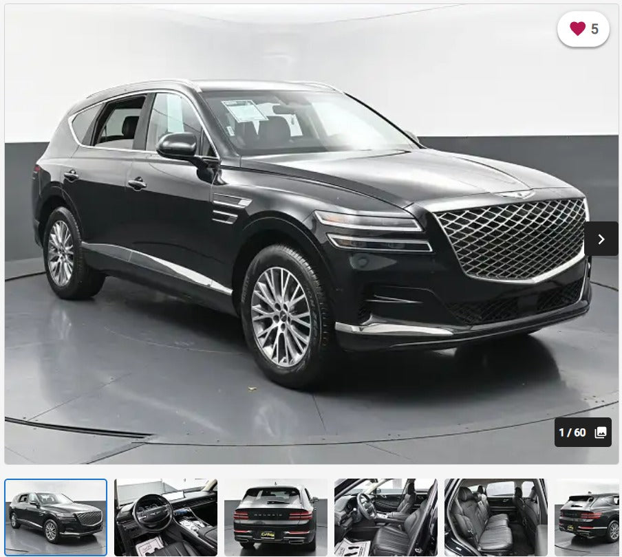 2021 Genesis GV80 | Black | 2.5T RWD | VIN: KMUHB4SB6MU051565