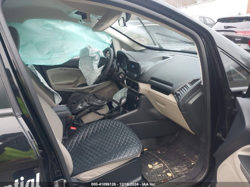 Ford EcoSport S 2021 AWD 2.0L – Low Miles Salvage SUV | VIN: MAJ6S3FLXMC401881