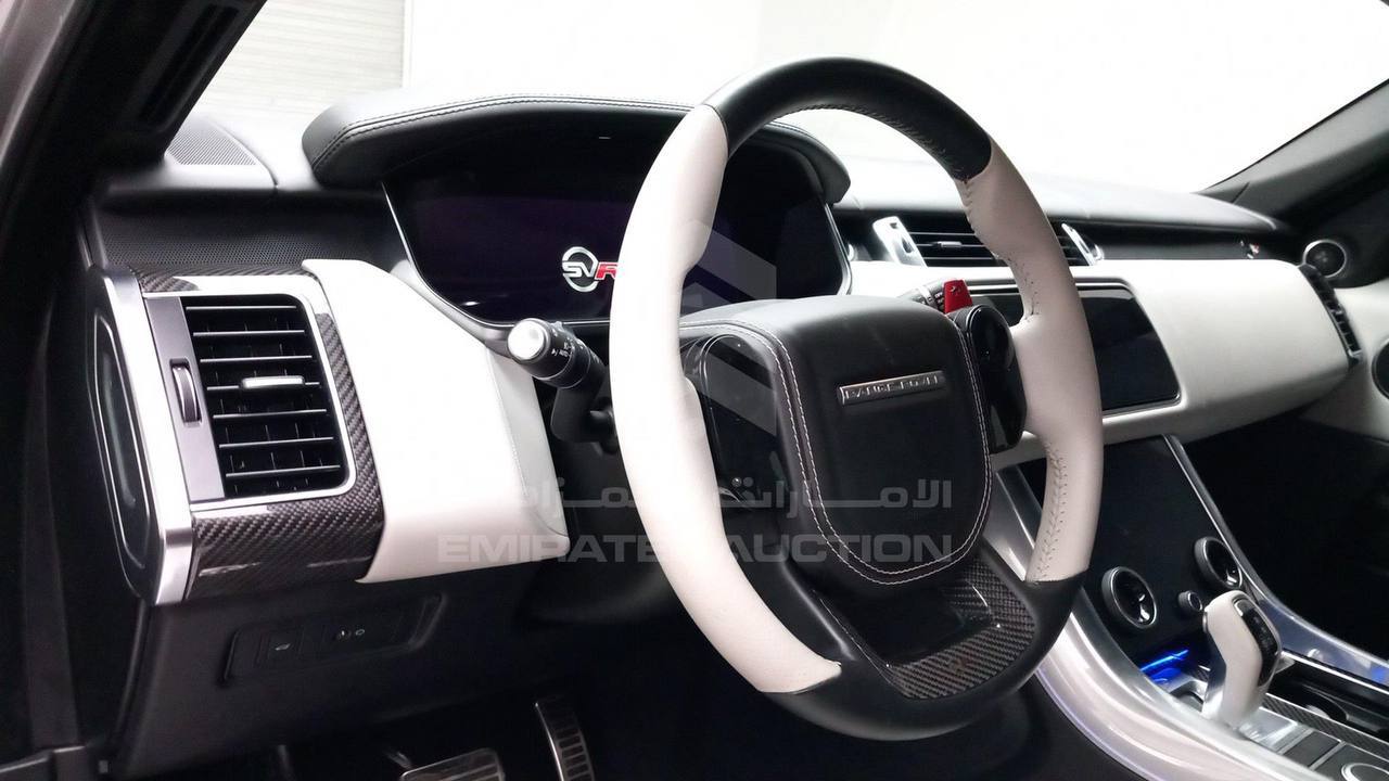 2022 Range Rover Sport SVR – VIN: SALWZ2RE2NA234662  8,722 km  Emirates Auction
