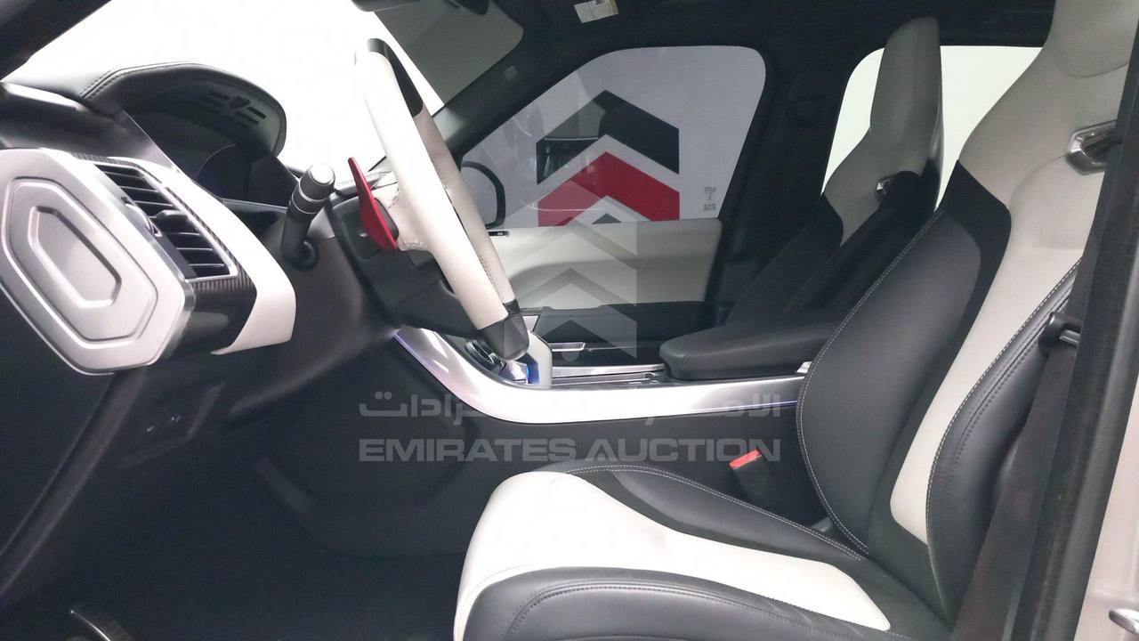 2022 Range Rover Sport SVR – VIN: SALWZ2RE2NA234662  8,722 km  Emirates Auction