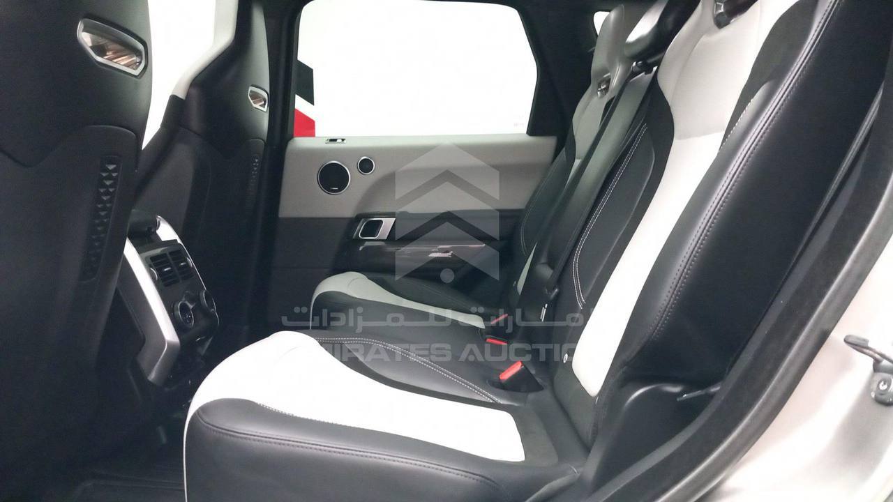 2022 Range Rover Sport SVR – VIN: SALWZ2RE2NA234662  8,722 km  Emirates Auction