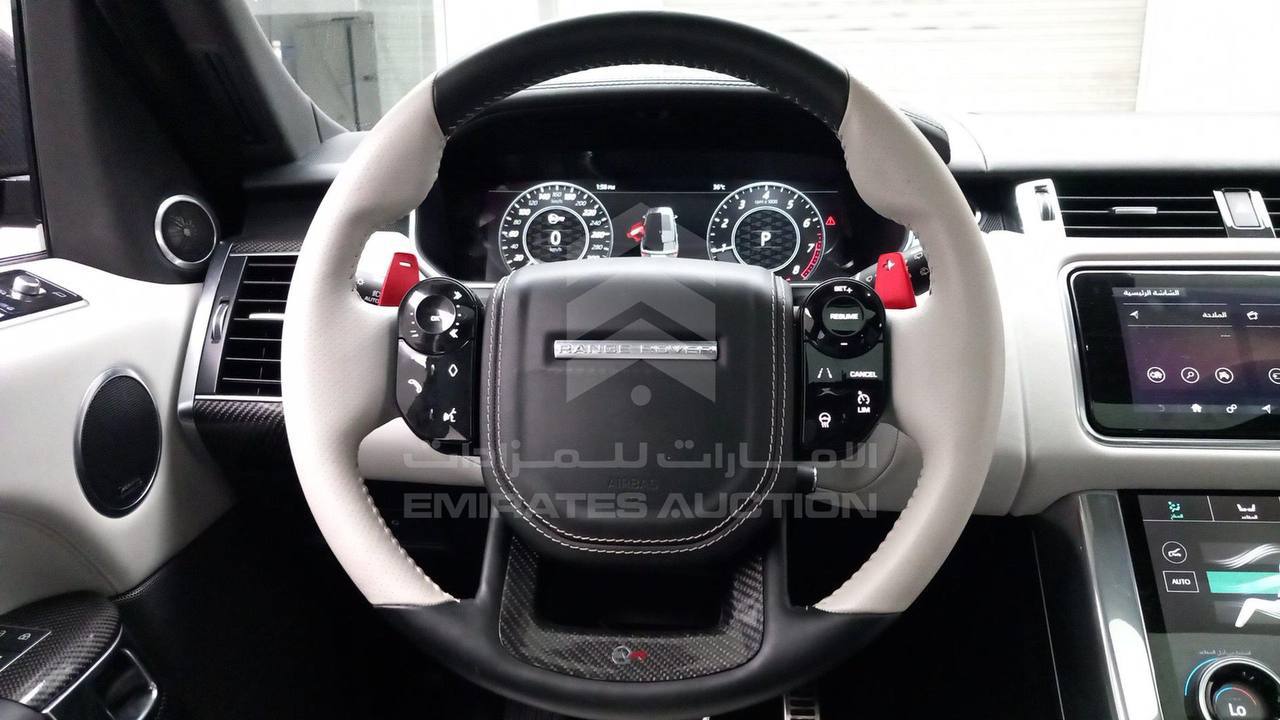 2022 Range Rover Sport SVR – VIN: SALWZ2RE2NA234662  8,722 km  Emirates Auction