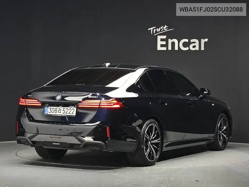 2025 BMW 5 Series 530i xDrive M Sport (G60) | Black | VIN: WBA51FJ02SCU32088