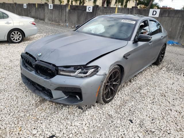 2021 Bmw M5 Competition 4.4L  WBS83CH09MCH44048