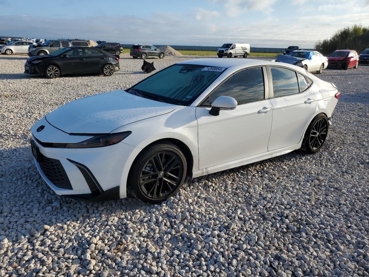 2025 TOYOTA CAMRY XSE | WHITE | 2.5L 4 | VIN: 4T1DAACK1SU520717