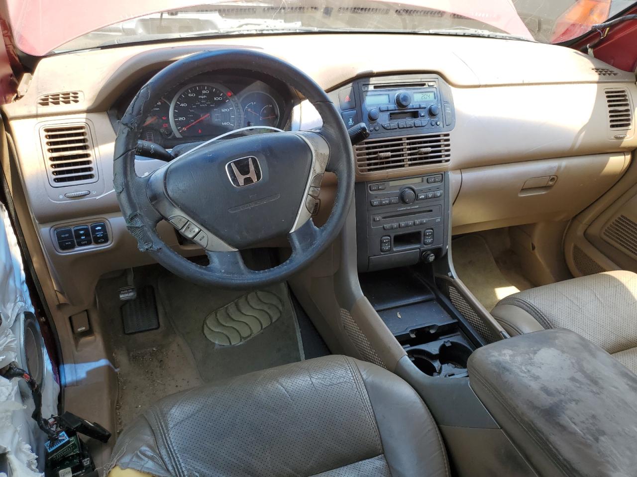 2005 HONDA PILOT EXL - 2HKYF18525H546235