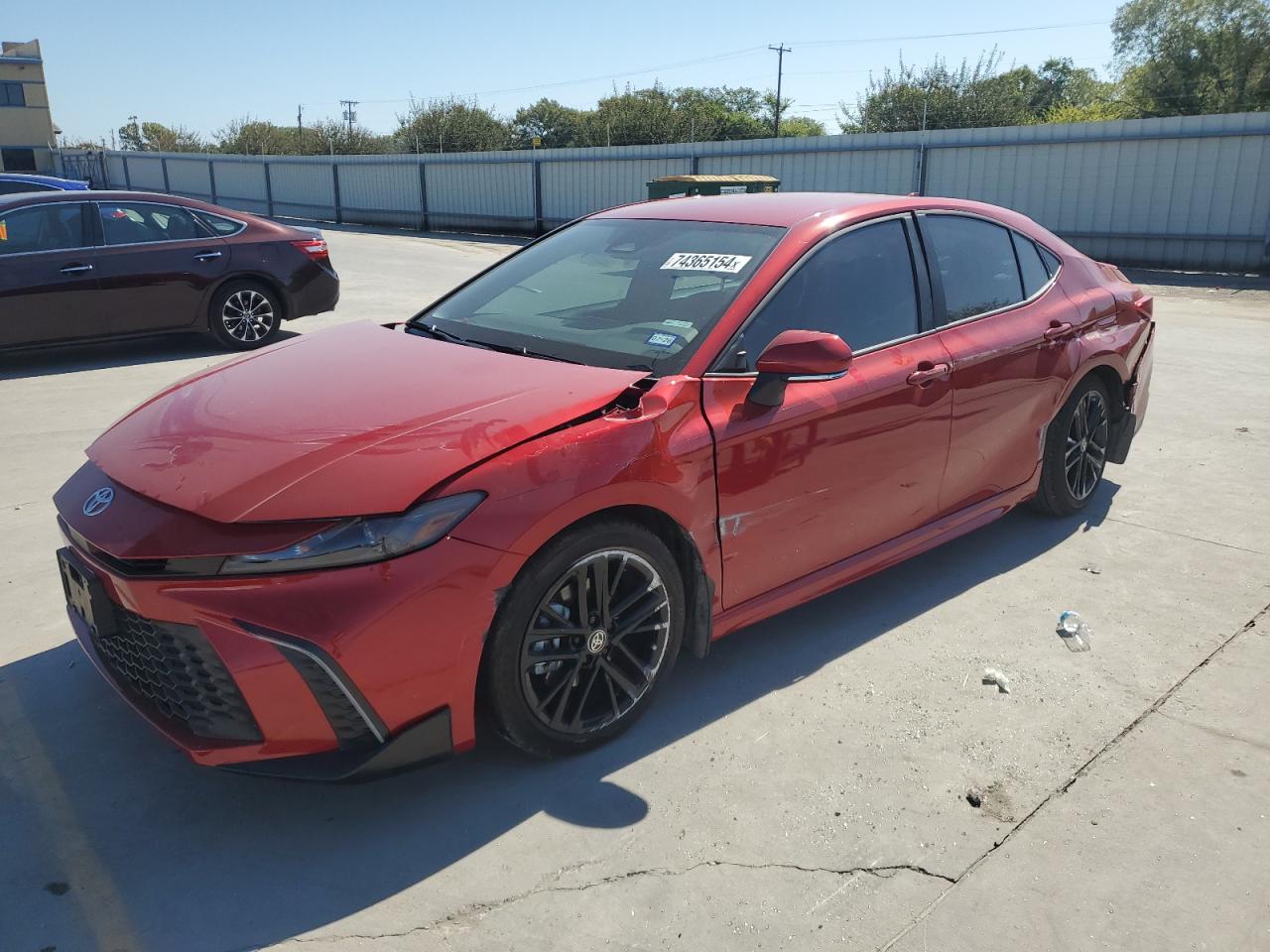 2025 TOYOTA CAMRY XSE | RED | VIN: 4T1DAACKXSU016019
