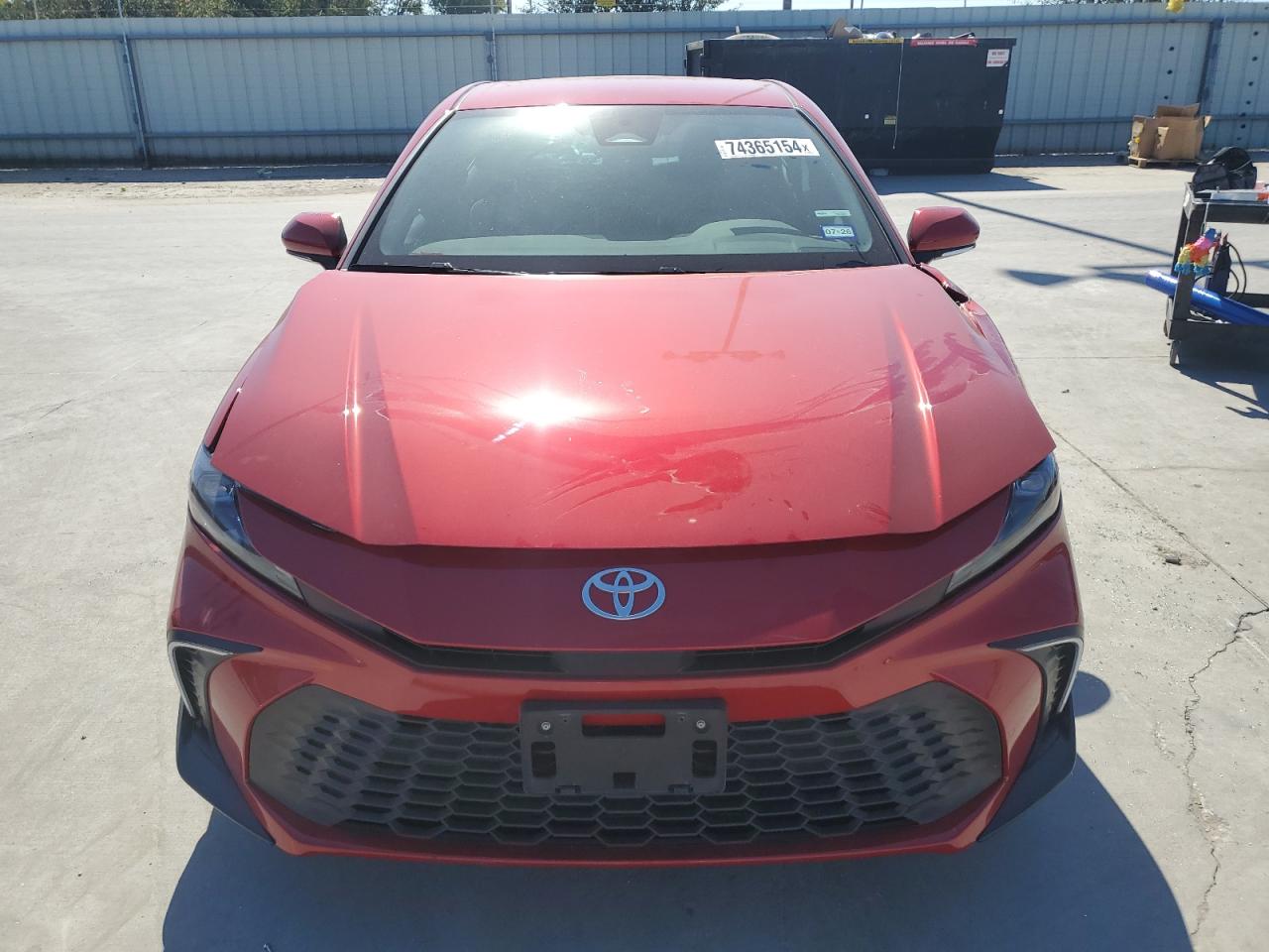 2025 TOYOTA CAMRY XSE | RED | VIN: 4T1DAACKXSU016019