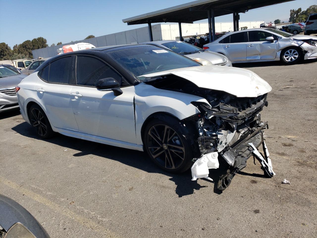 2025 TOYOTA CAMRY XSE | WHITE | VIN: 4T1DAACK7SU008721