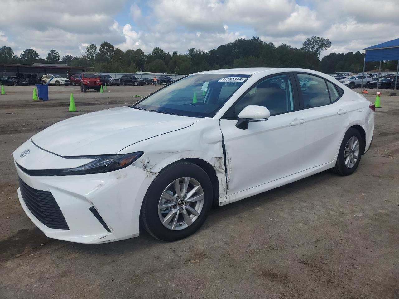 2025 TOYOTA CAMRY XSE | WHITE | VIN: 4T1DAACK7SU526845