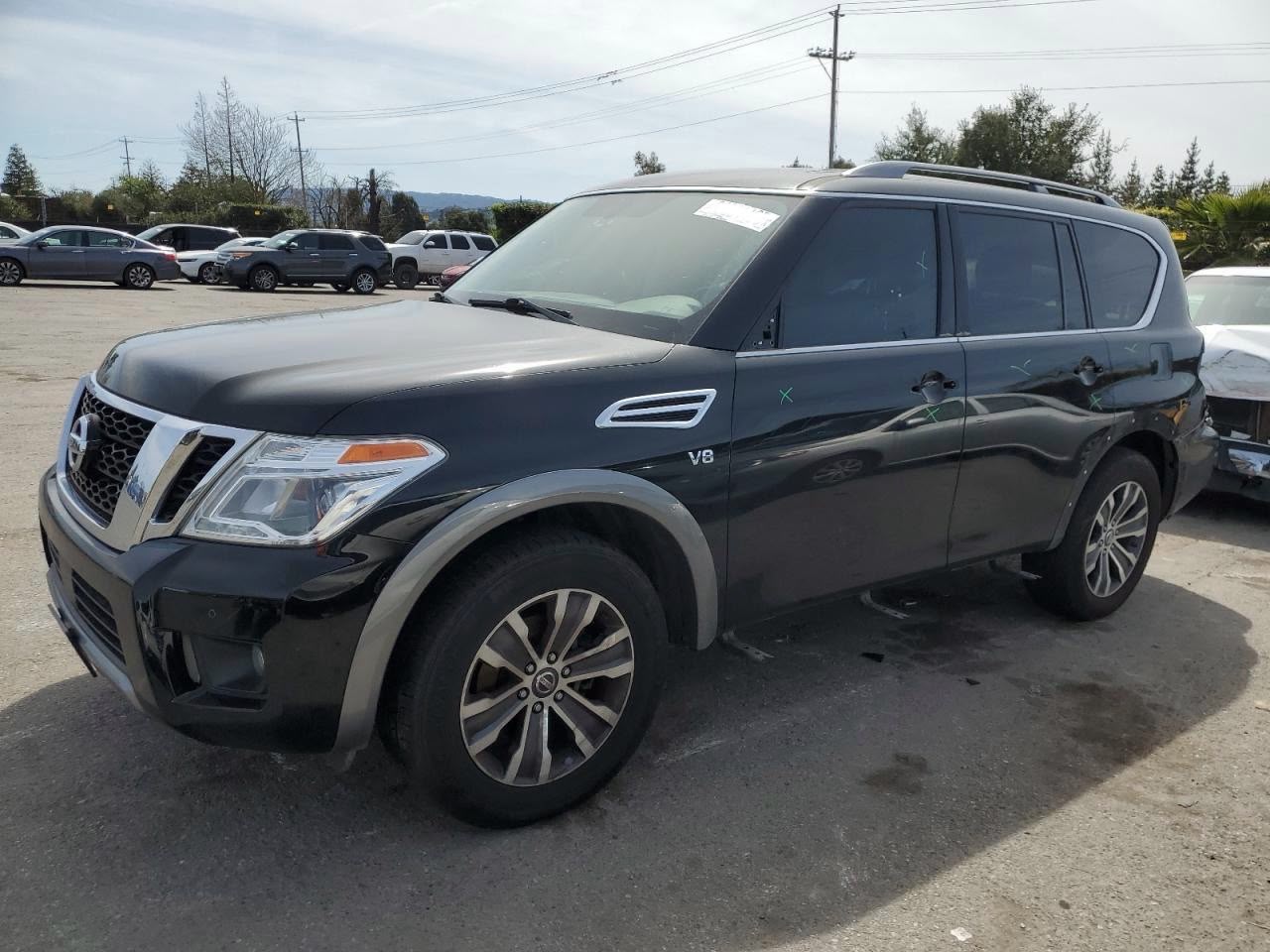 2019 Nissan Armada SL 4WD | Black | 5.6L V8 SUV | VIN: JN8AY2NC9K9586874