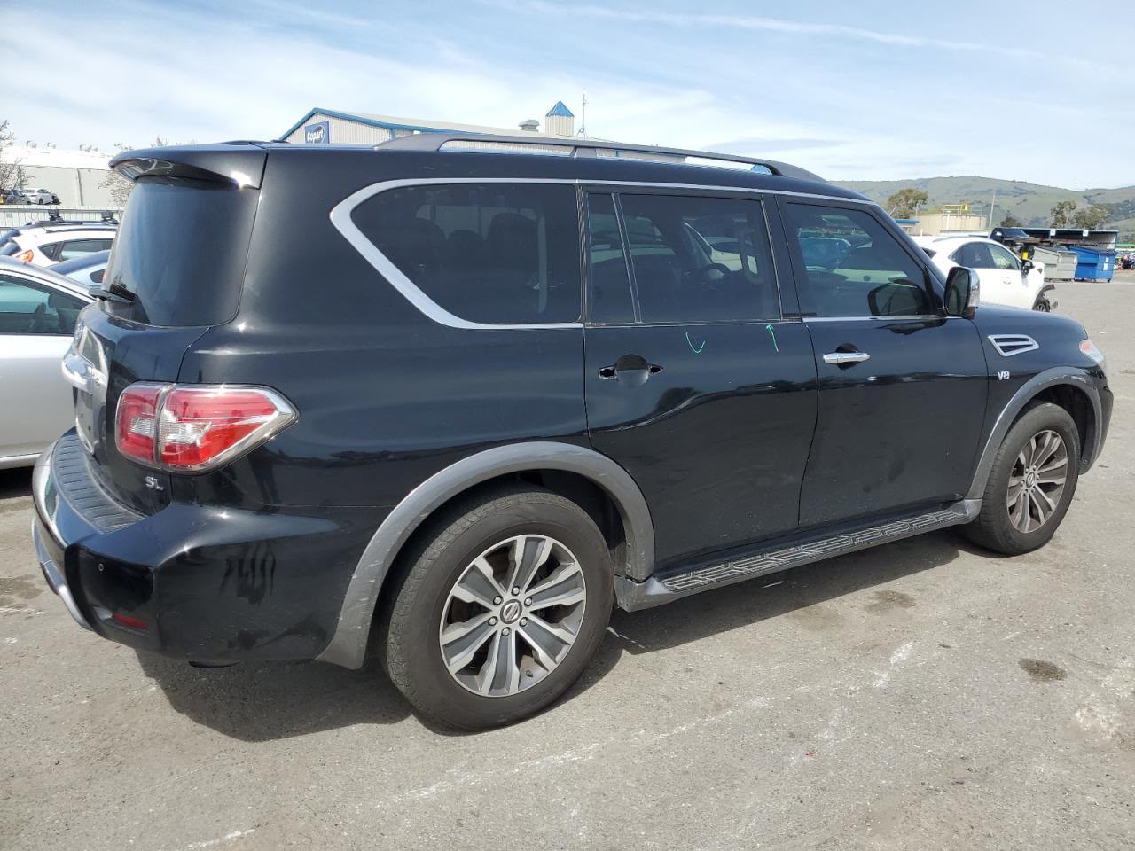 2019 Nissan Armada SL 4WD | Black | 5.6L V8 SUV | VIN: JN8AY2NC9K9586874