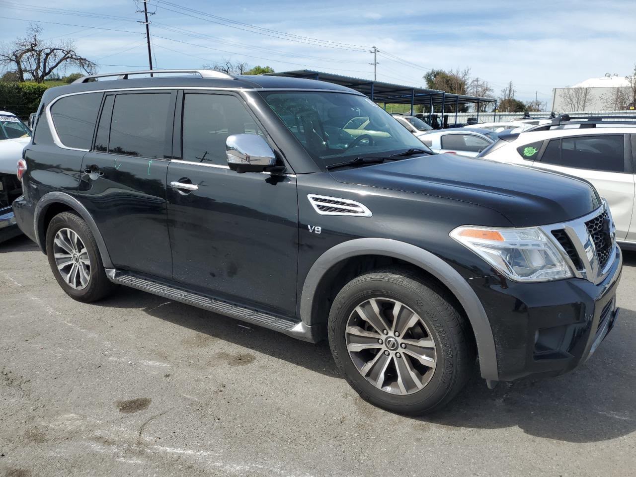 2019 Nissan Armada SL 4WD | Black | 5.6L V8 SUV | VIN: JN8AY2NC9K9586874
