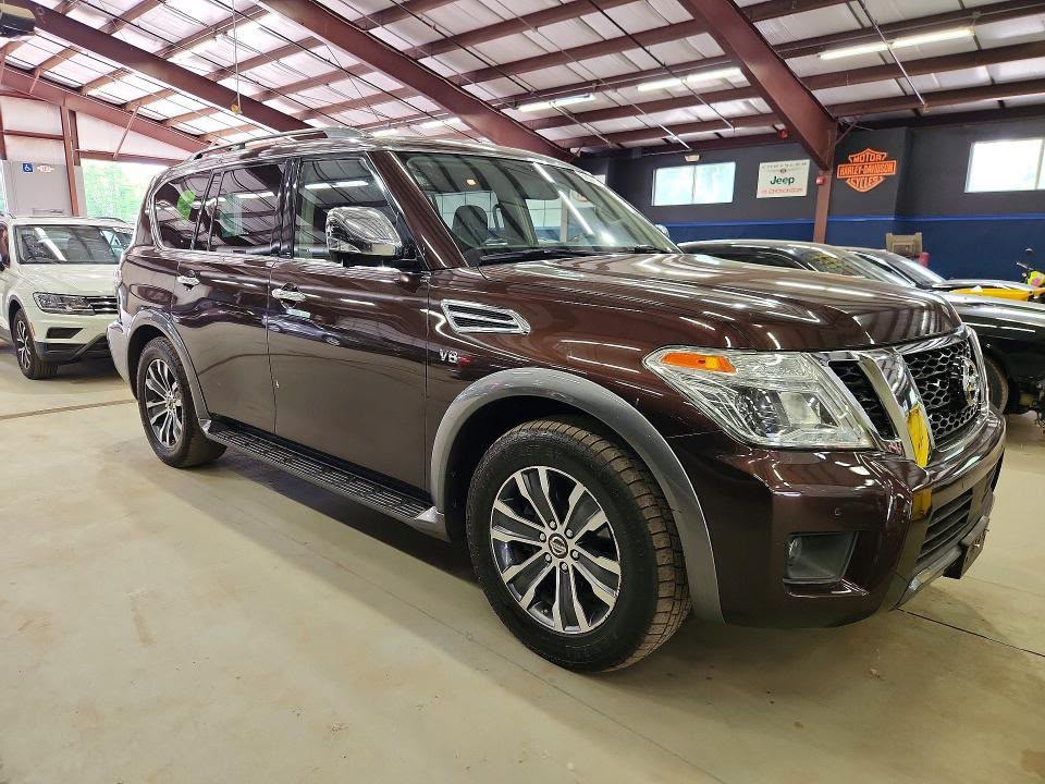 Nissan Armada Platinum 2019 Gray – 5.6L V8 AWD SUV | VIN: JN8AY2NCOKX509791