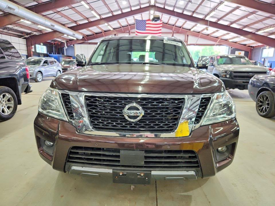 Nissan Armada Platinum 2019 Gray – 5.6L V8 AWD SUV | VIN: JN8AY2NCOKX509791