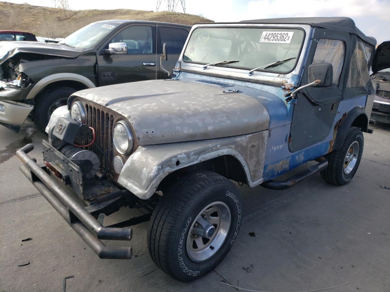 1984 JEEP JEEP CJ7 - 1JCCF87A5ET123922 — photo 2