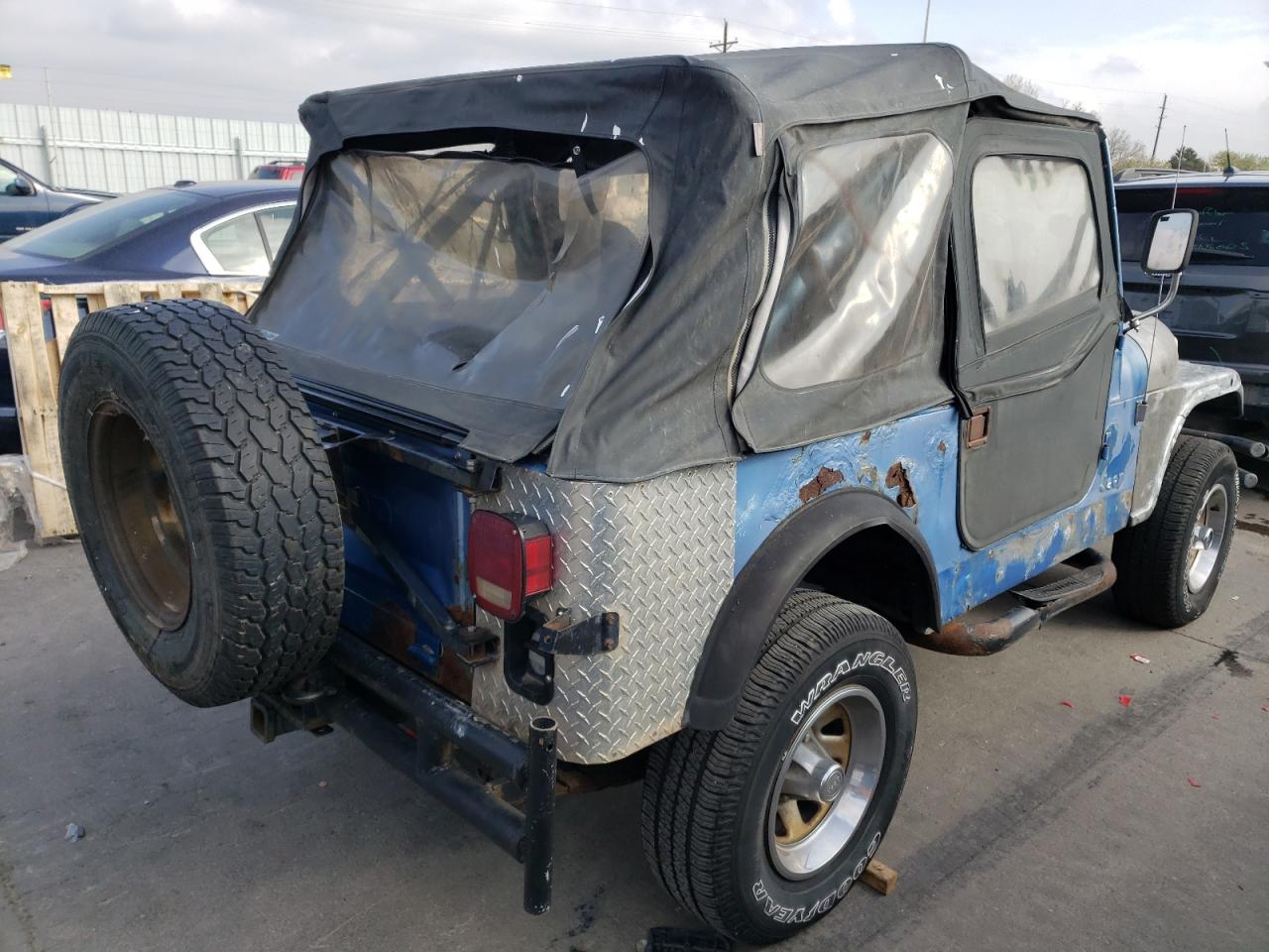 1984 JEEP JEEP CJ7 - 1JCCF87A5ET123922 — photo 4