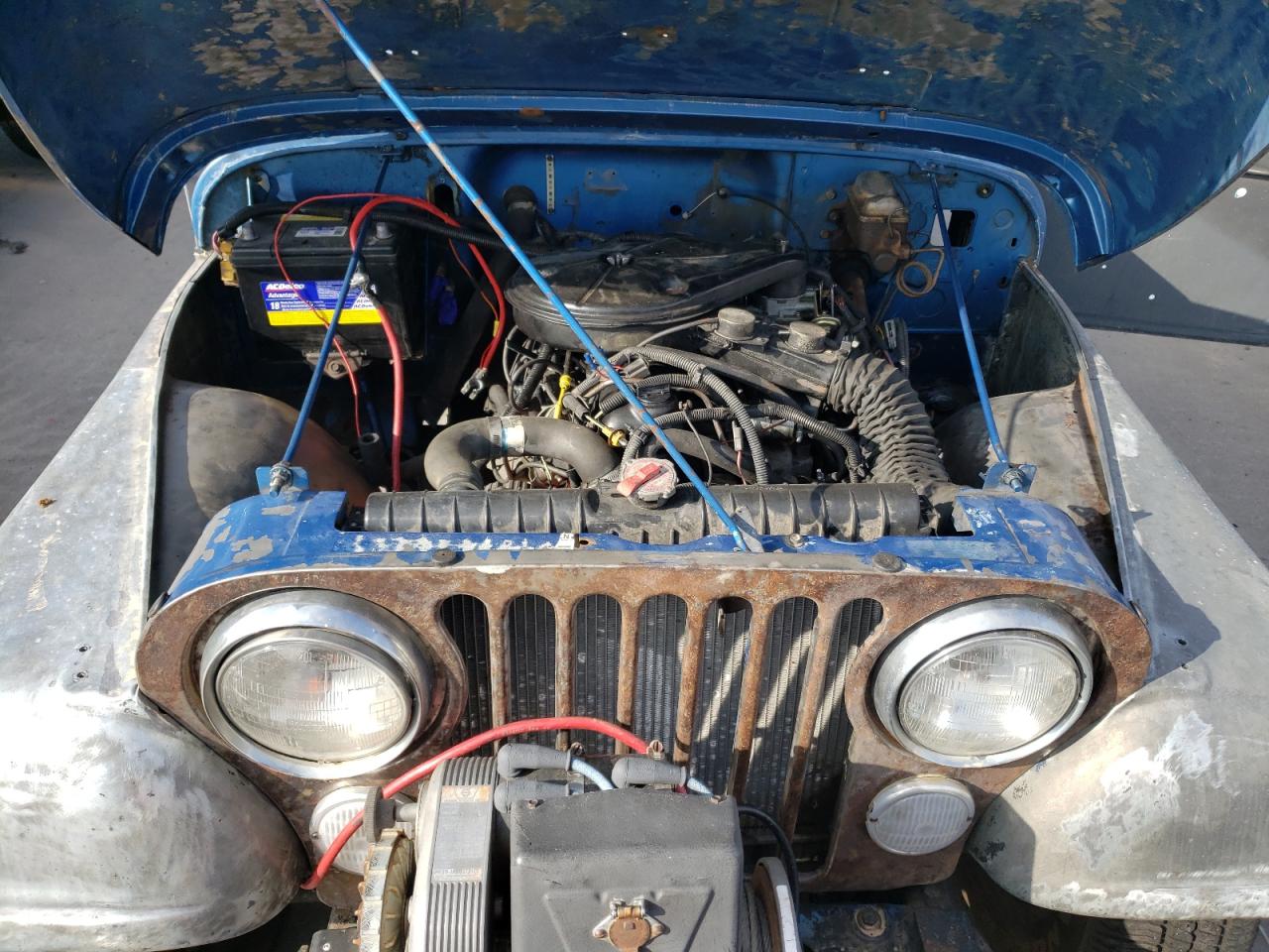 1984 JEEP JEEP CJ7 - 1JCCF87A5ET123922 — photo 7