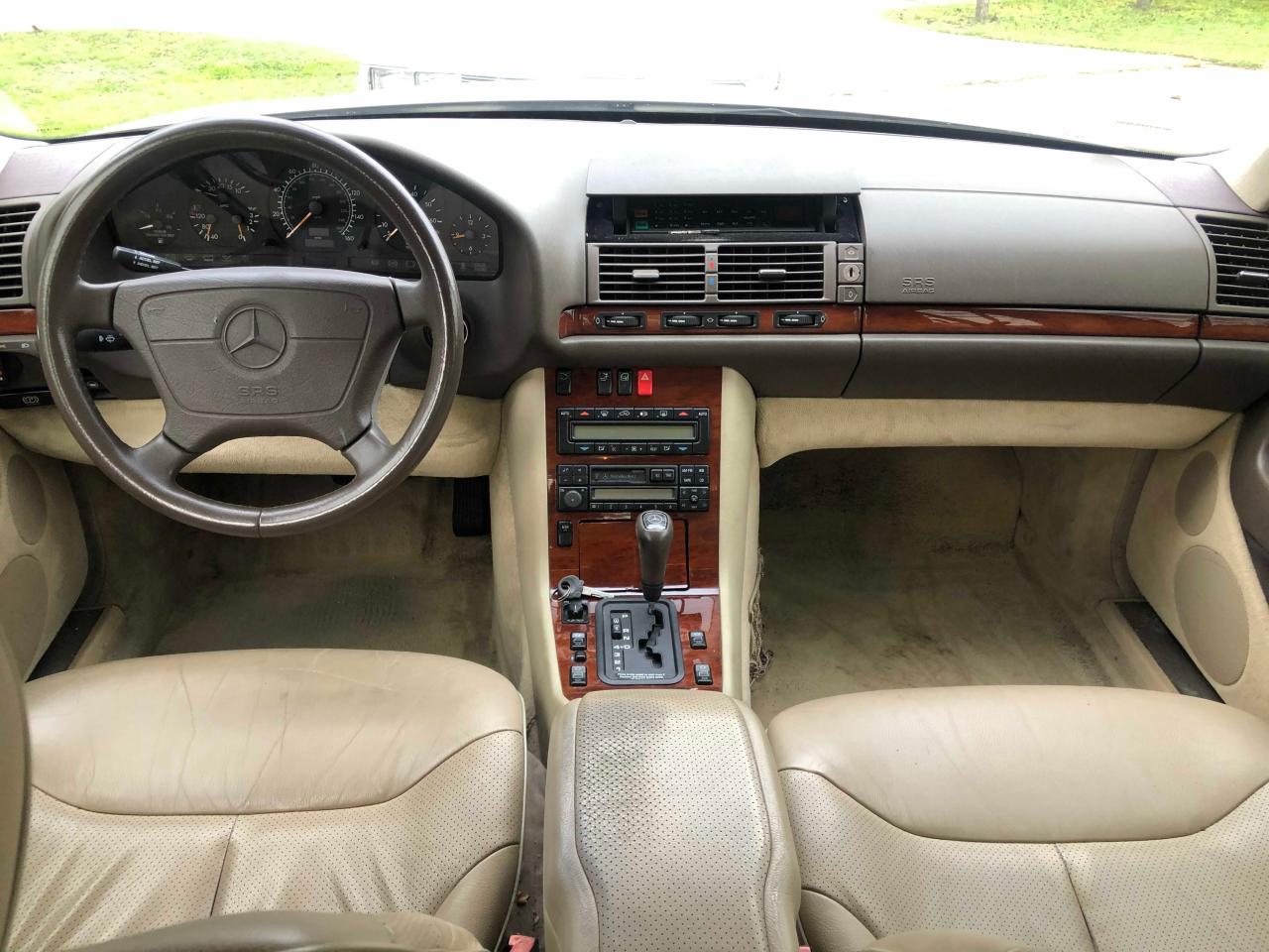 1997 MERCEDES-BENZ S 320W - WDBGA32G4VA345796 — photo 9