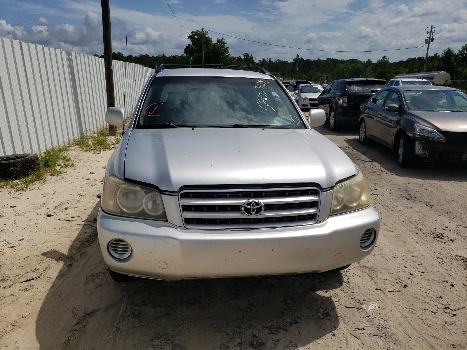 2001 TOYOTA HIGHLANDER - JTEGF21A010024831 — photo 9