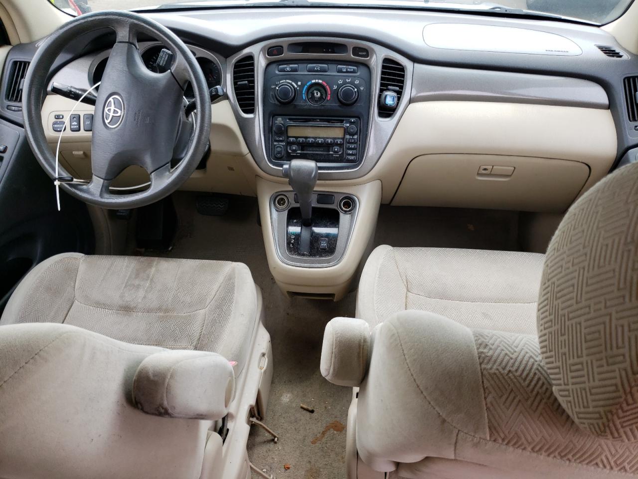2001 TOYOTA HIGHLANDER - JTEHF21A510015384 — photo 8