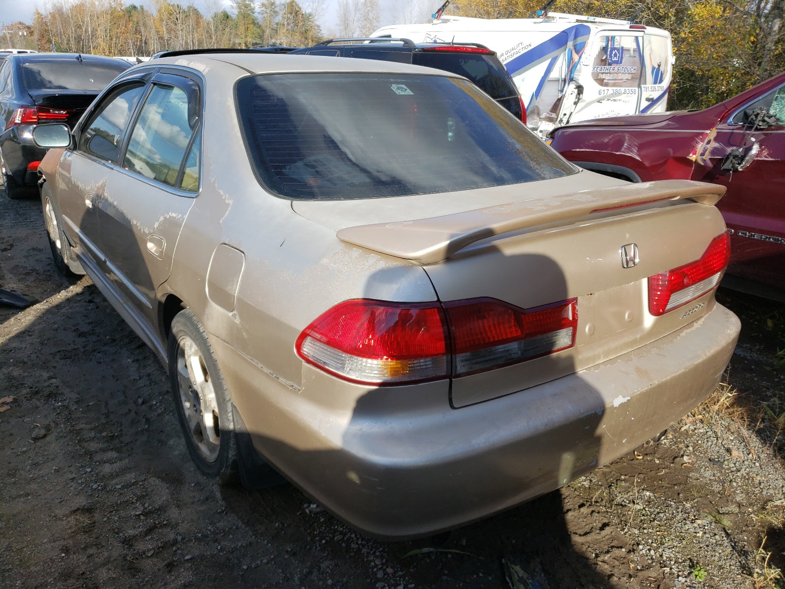 2002 HONDA ACCORD EX - 1HGCG165X2A037914 — photo 3