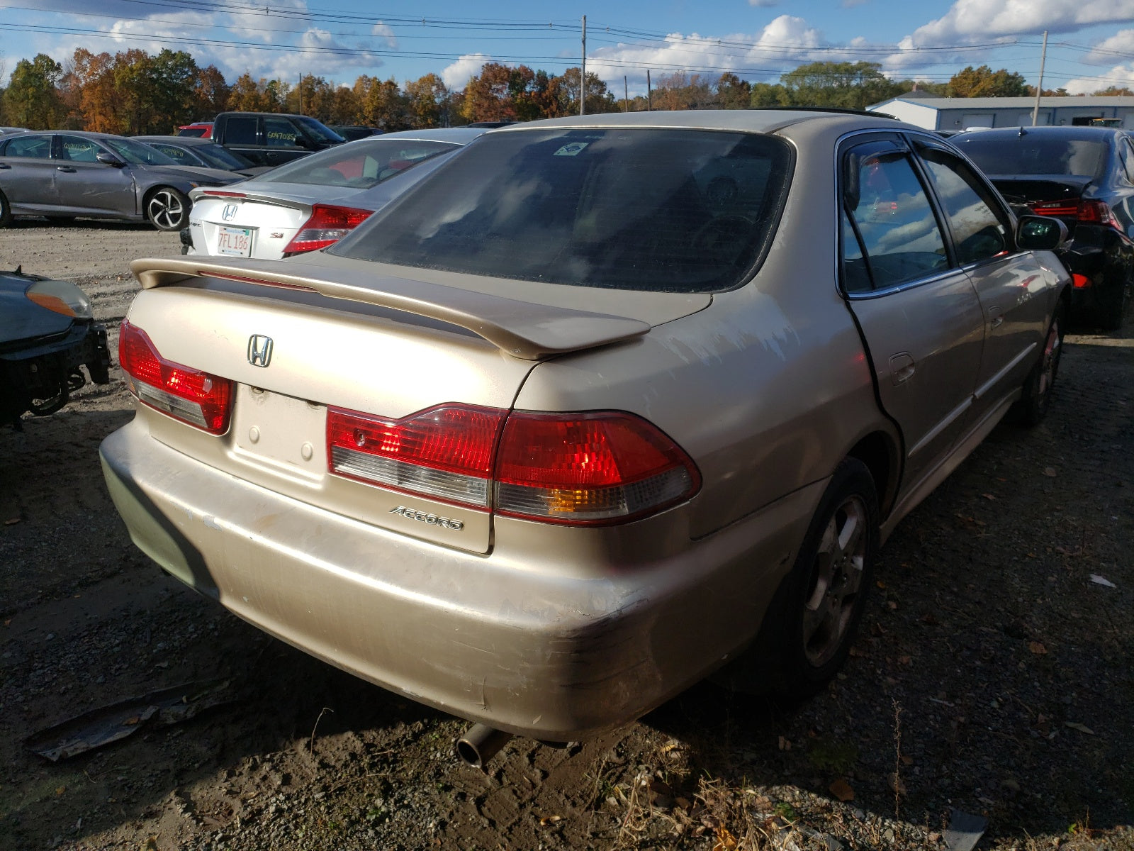 2002 HONDA ACCORD EX - 1HGCG165X2A037914 — photo 4