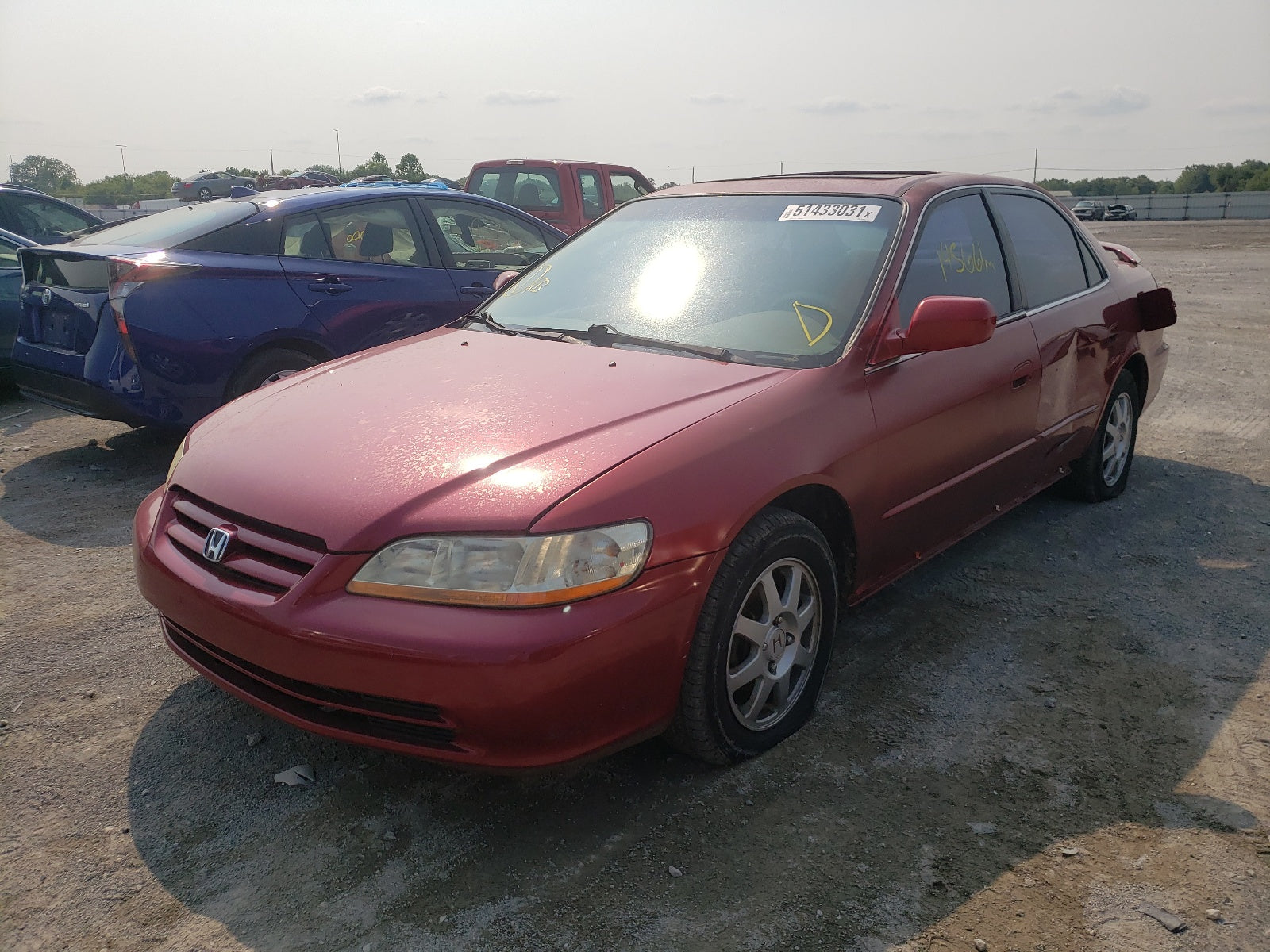 2002 HONDA ACCORD SE - JHMCG56742C016230 — photo 2