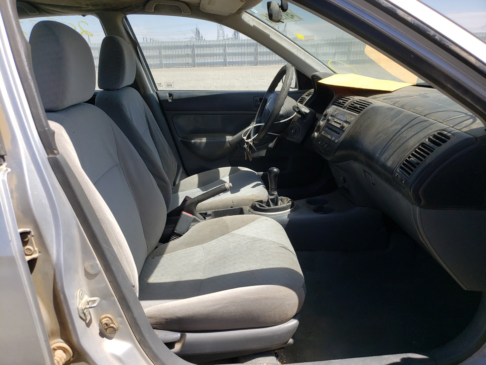 2002 HONDA CIVIC DX - 2HGES15102H541699 — photo 5