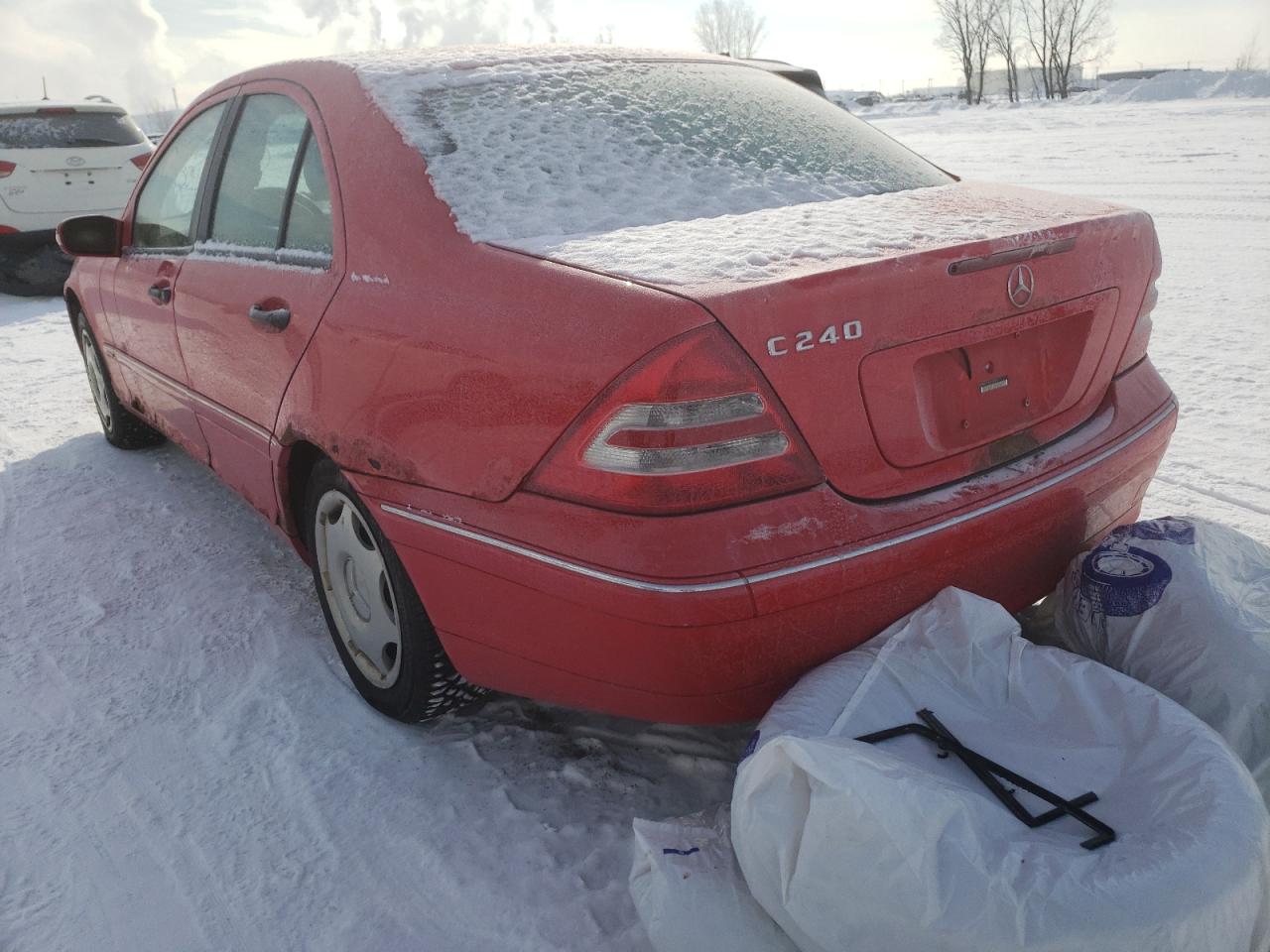 2002 MERCEDES-BENZ C 240 - WDBRF61J22F252539 — photo 3