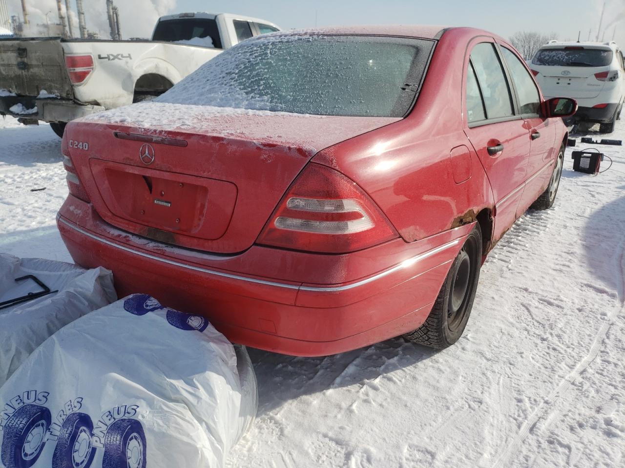 2002 MERCEDES-BENZ C 240 - WDBRF61J22F252539 — photo 4