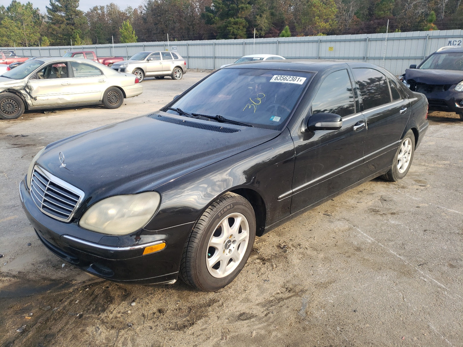 2002 MERCEDES-BENZ S 430 - WDBNG70J62A263589 — photo 2