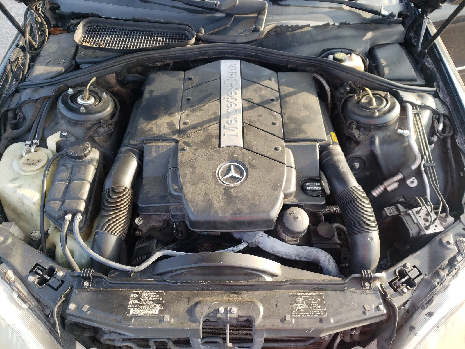 2002 MERCEDES-BENZ S 430 - WDBNG70J62A263589 — photo 7