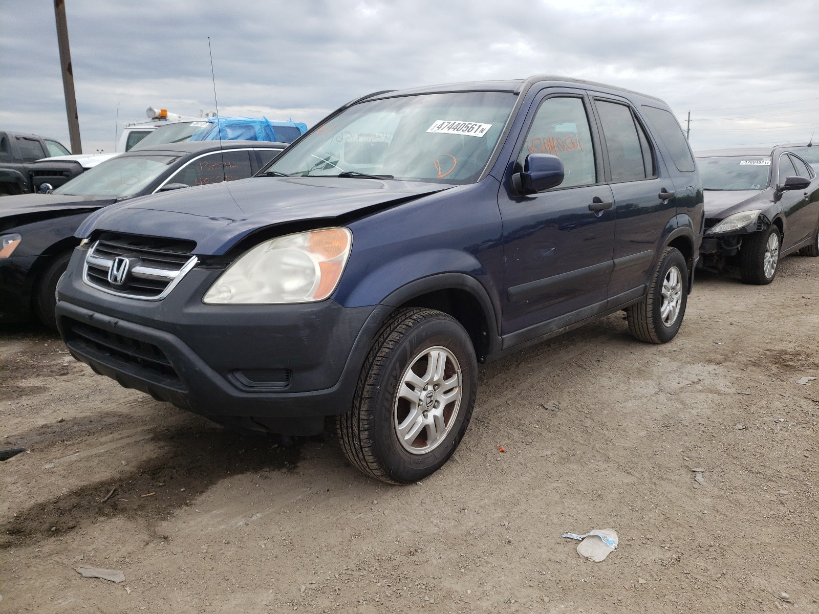 2003 HONDA CR-V EX - SHSRD78813U161034 — photo 2