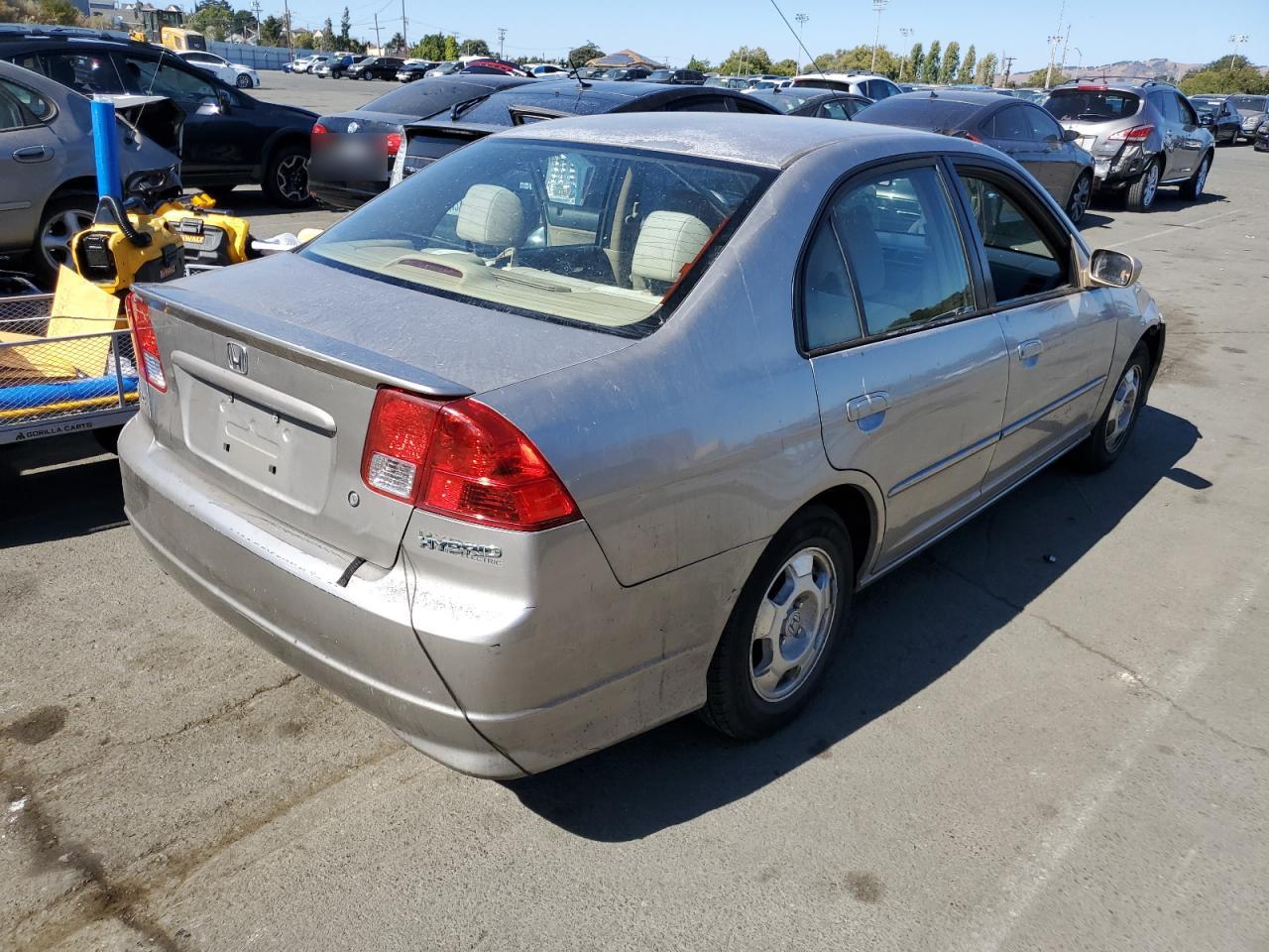 2004 HONDA CIVIC HYBR - JHMES956X4S002929 — photo 3