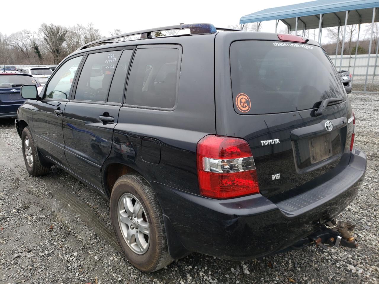 2004 TOYOTA HIGHLANDER - JTEGP21A540039200 — photo 3