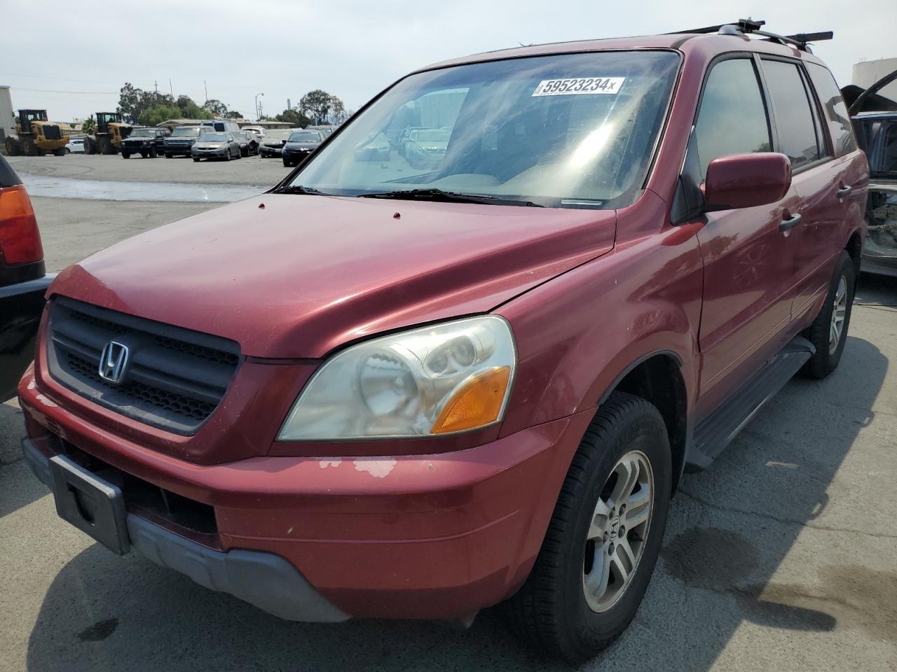 2005 HONDA PILOT EXL - 2HKYF18525H546235 — photo 1