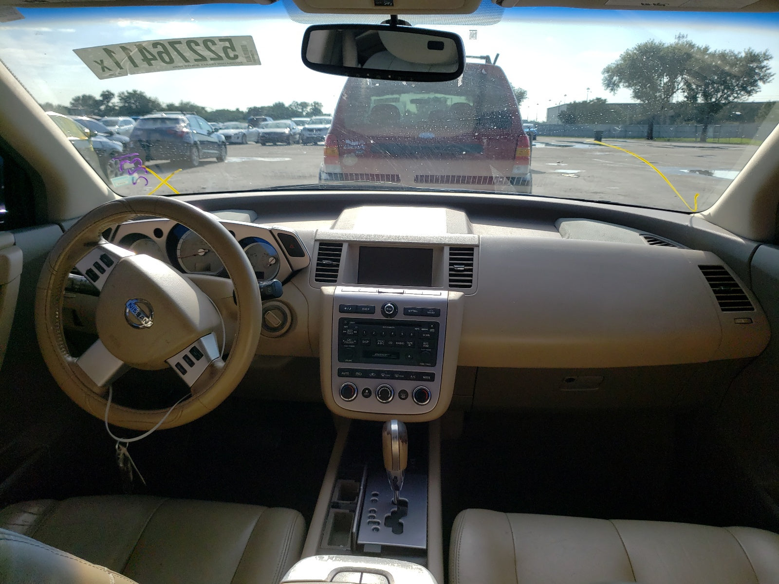 2006 NISSAN MURANO SL - JN8AZ08T56W424504 — photo 9