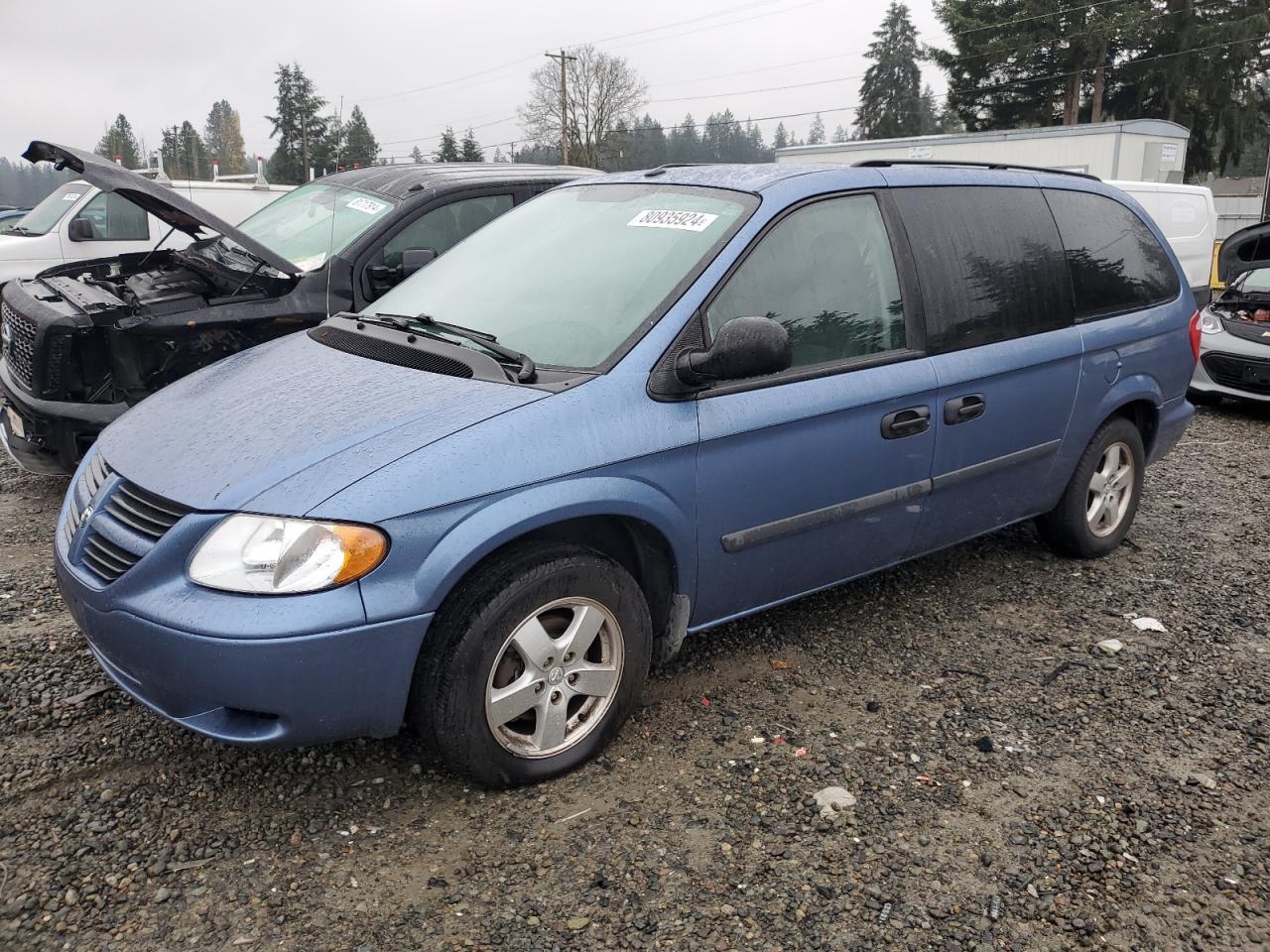2007 DODGE GRAND CARA - 1D4GP24R67B170749 — photo 1
