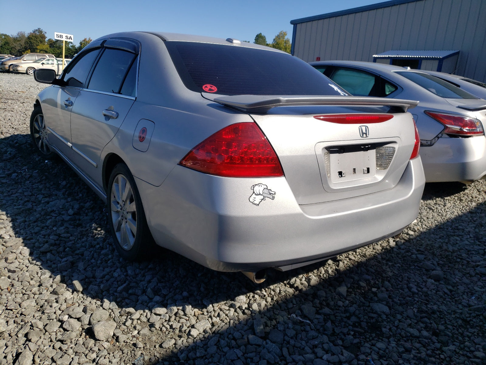 2007 HONDA ACCORD EX - 1HGCM66807A057113 — photo 3