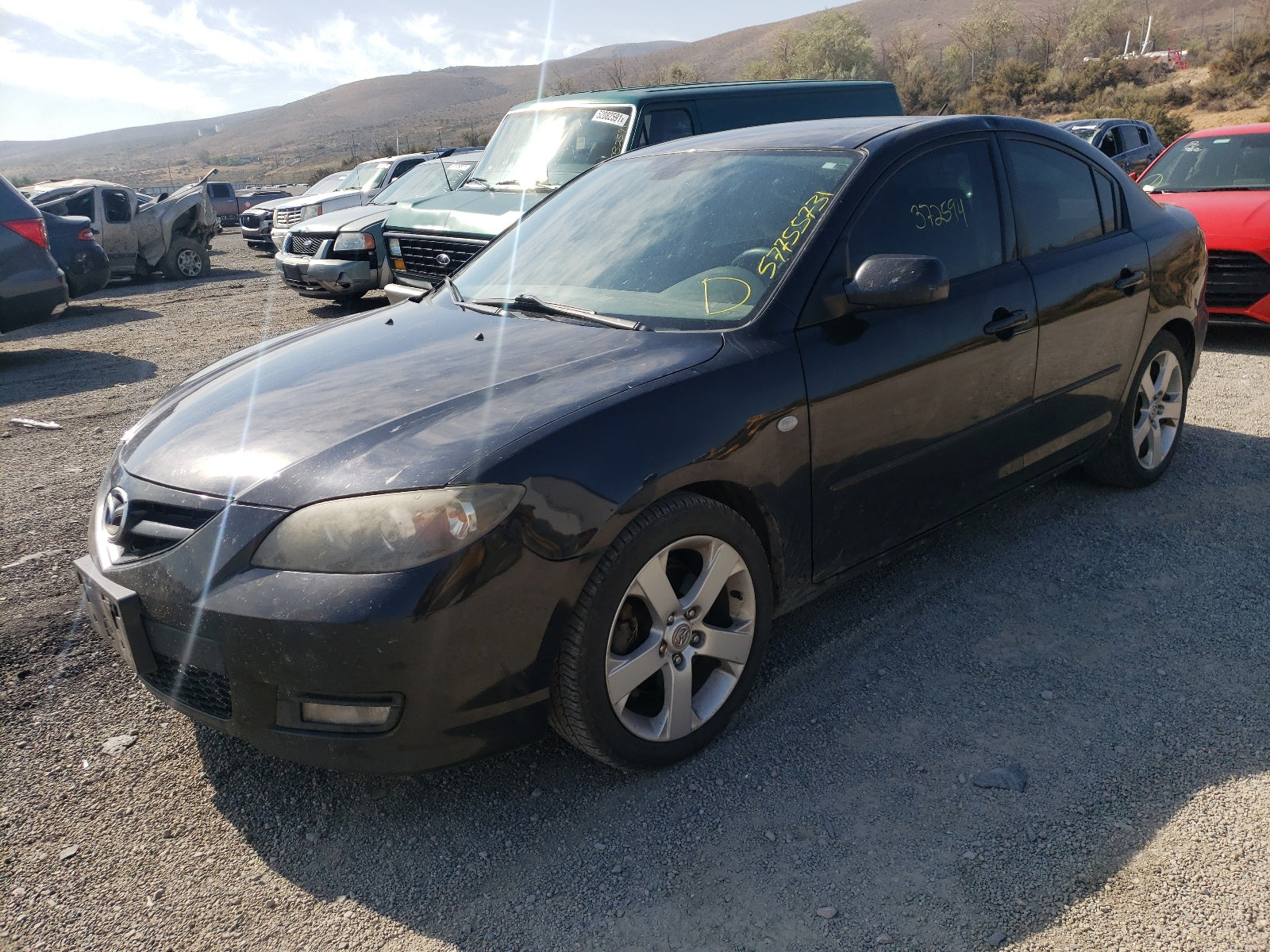 2007 MAZDA 3 S - JM1BK323571701441 — photo 2