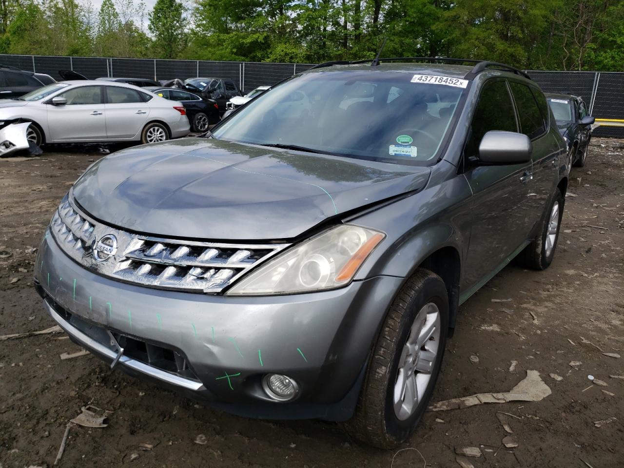 2007 NISSAN MURANO SL - JN8AZ08W57W663434 — photo 7