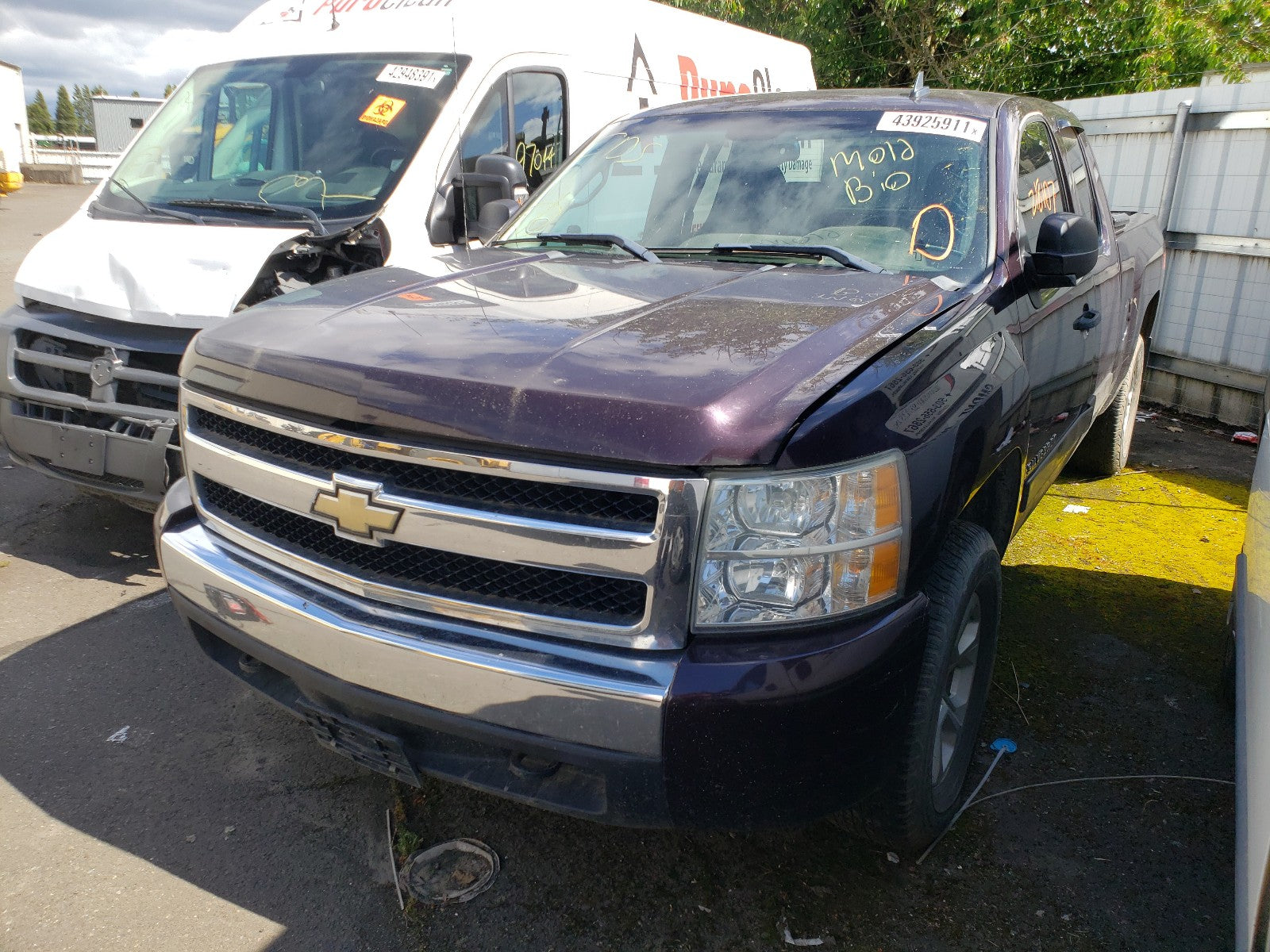 2008 CHEVROLET SILVERADO - 2GCEK19J381304375 — photo 1