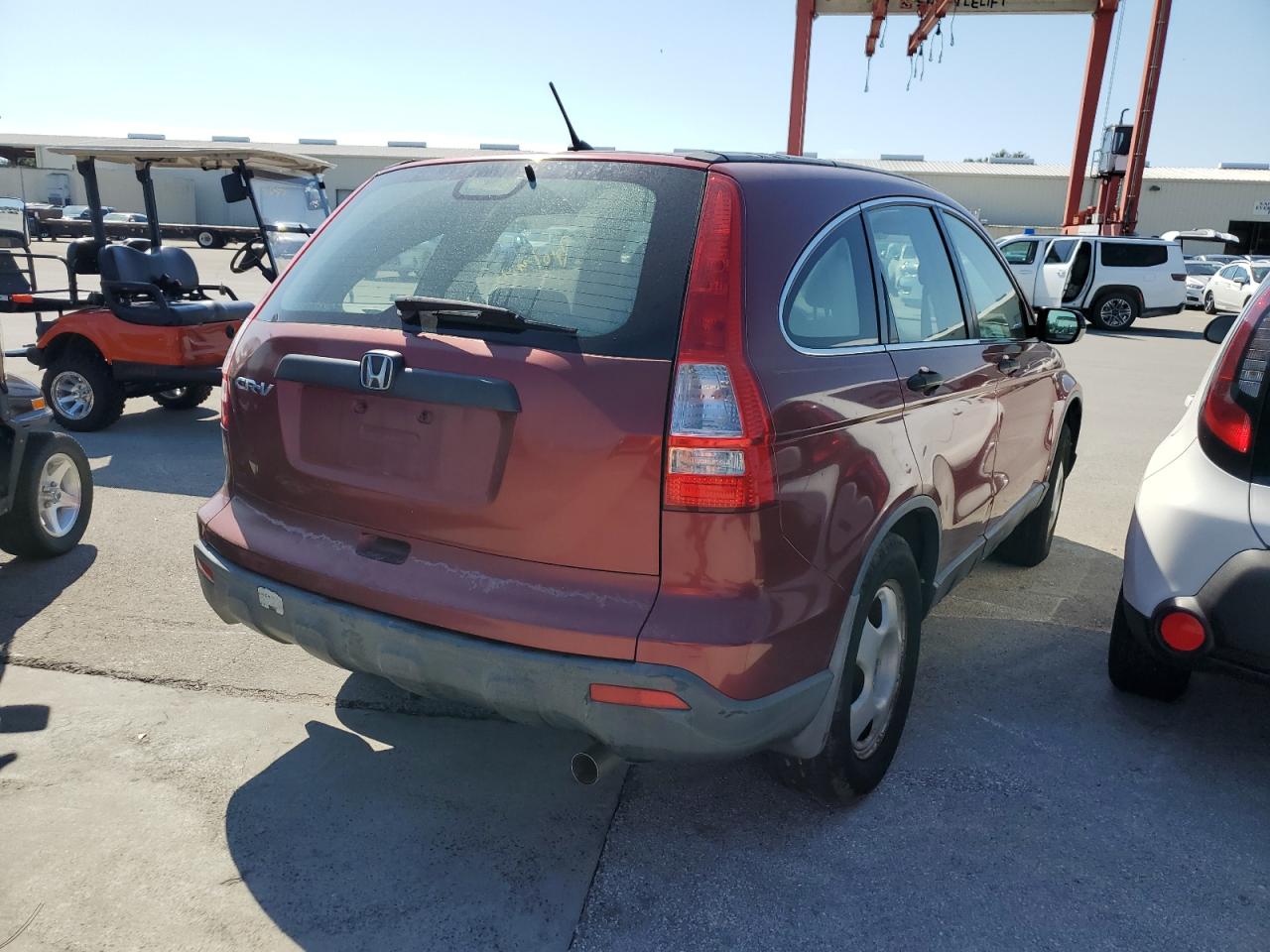 2008 HONDA CR-V LX - JHLRE38328C004475 — photo 3