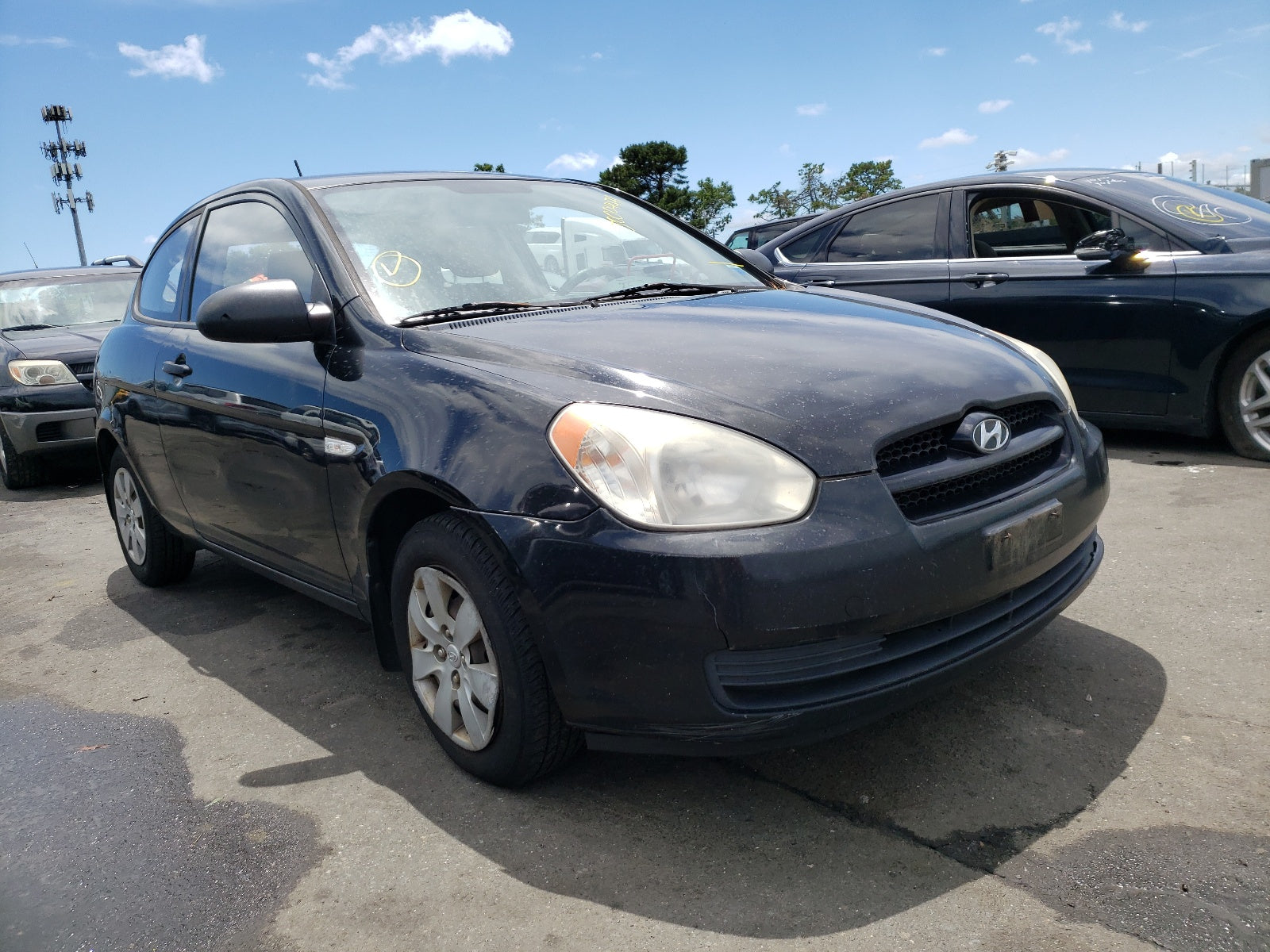2008 HYUNDAI ACCENT GS - KMHCM36C28U083936 — photo 1