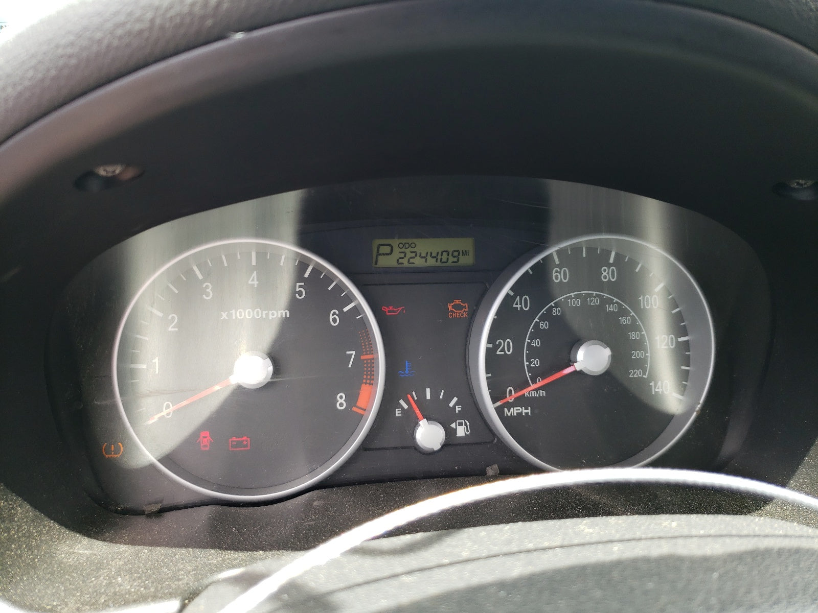 2008 HYUNDAI ACCENT GS - KMHCM36C28U083936 — photo 6