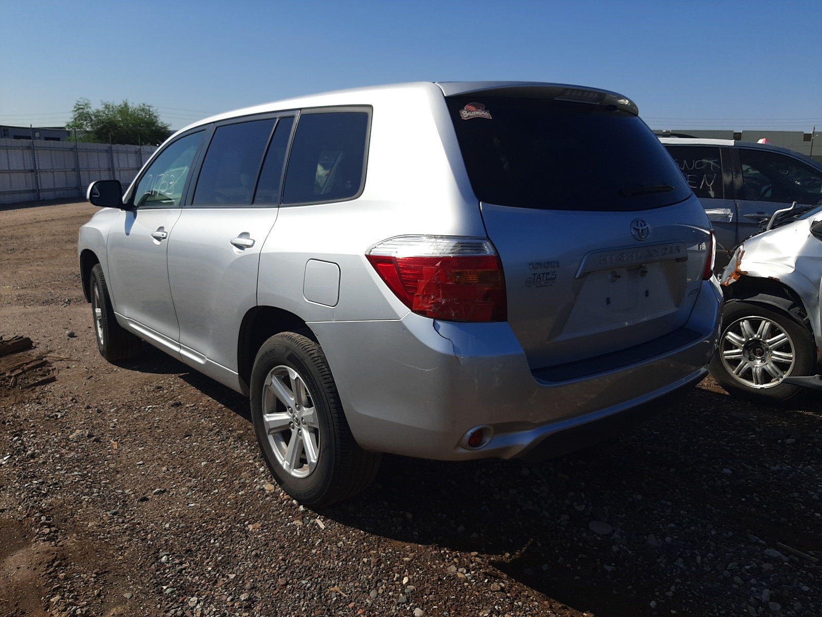 2008 TOYOTA HIGHLANDER - JTEES41A982046680 — photo 3