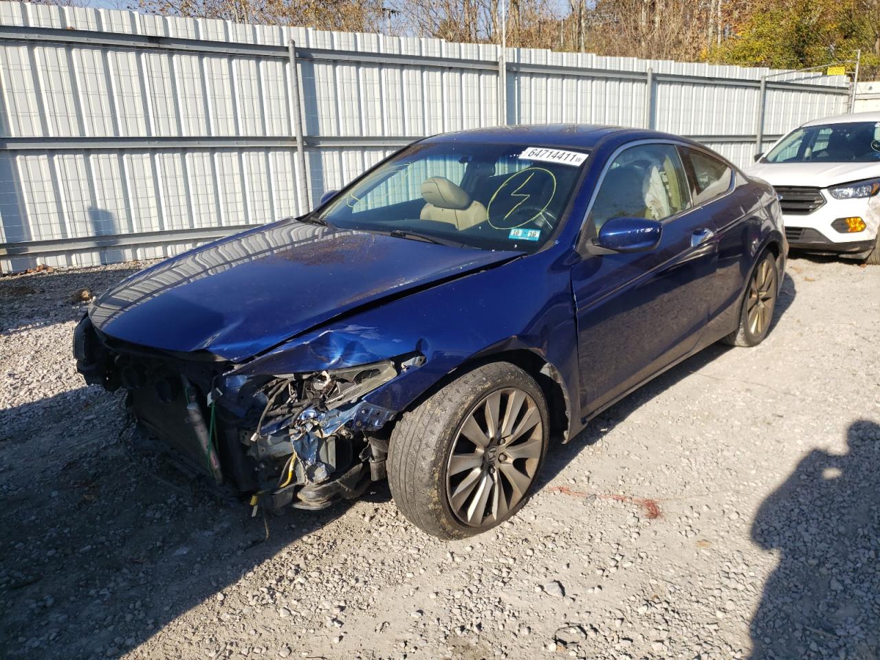 2009 HONDA ACCORD EXL - 1HGCS22809A002166 — photo 2