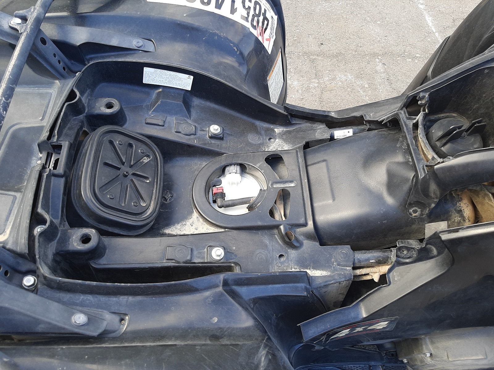 2009 YAMAHA YFM550 FWA - JY4AJ40Y19C005569 — photo 8