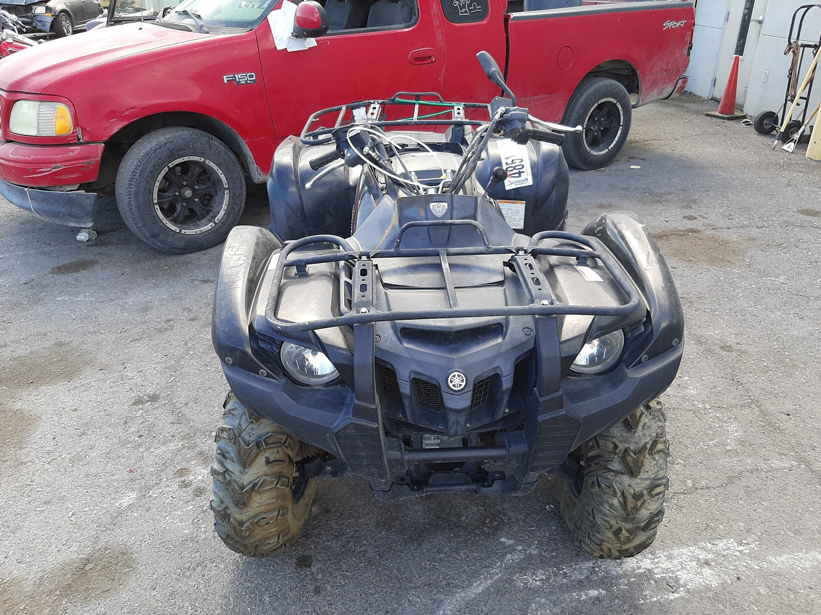 2009 YAMAHA YFM550 FWA - JY4AJ40Y19C005569 — photo 9